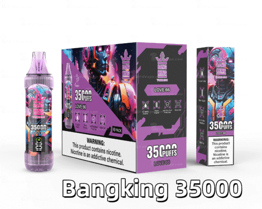 BANG KING 35000 PUFFS 大容量抛棄式 一次性電子煙 歐美爆款：圖片 14