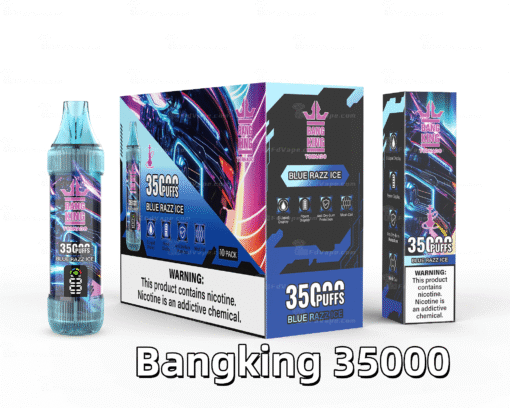 BANG KING 35000 PUFFS 大容量抛棄式 一次性電子煙 歐美爆款：圖片 5