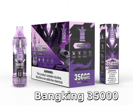 BANG KING 35000 PUFFS 大容量抛棄式 一次性電子煙 歐美爆款：圖片 8