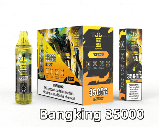BANG KING 35000 PUFFS 大容量抛棄式 一次性電子煙 歐美爆款：圖片 9