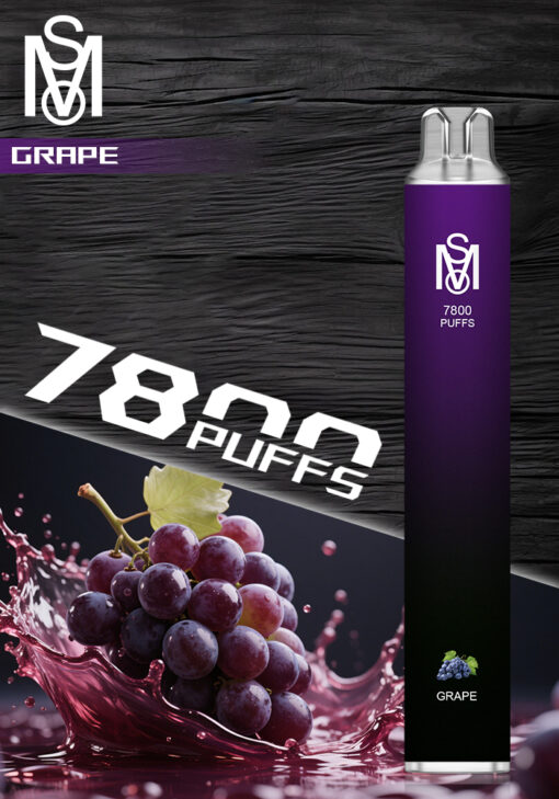 新品上市 爅嘶 MOS 7800 PUFFS 一次性抛棄式電子煙：圖片 9