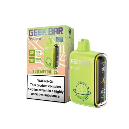歐美爆款 GEEK BAR 15000 PUFFS  一次性抛棄式電子煙 2%尼古丁濃度 側面顯示屏發光：圖片 5