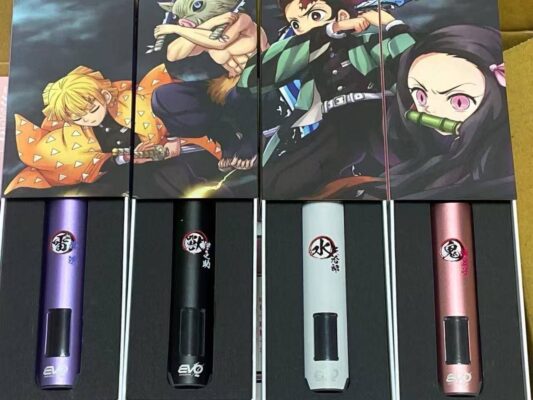 新品上市 EVO主機 鬼滅之刃動漫聯名電子煙主機  通用一代煙彈 台灣現貨